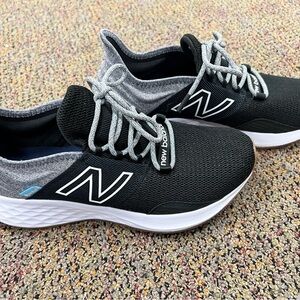 New Balance Black and Gray Sneakers